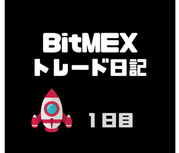 BitMEX（ビットメックス）スキャルピングトレード検証日記、目指せ日当１万円【１日目】
